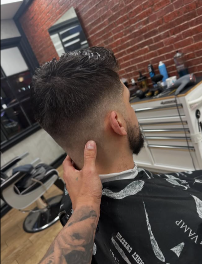 Professional fade haircut at ORTTO Barbershop